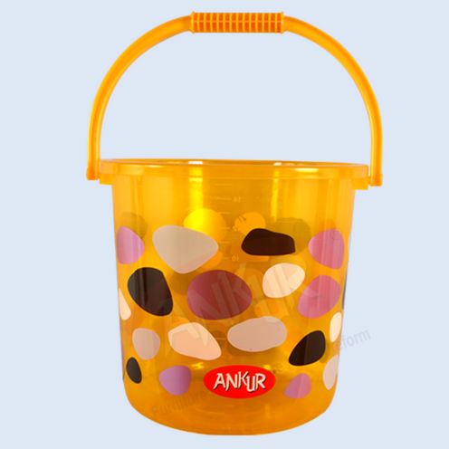 Decorated Square Round Bucket – 16